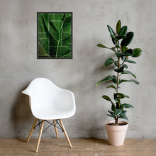 Load image into Gallery viewer, Framed Tiled Leaf Poster
