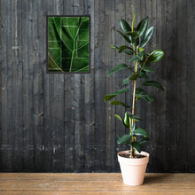 Load image into Gallery viewer, Framed Tiled Leaf Poster